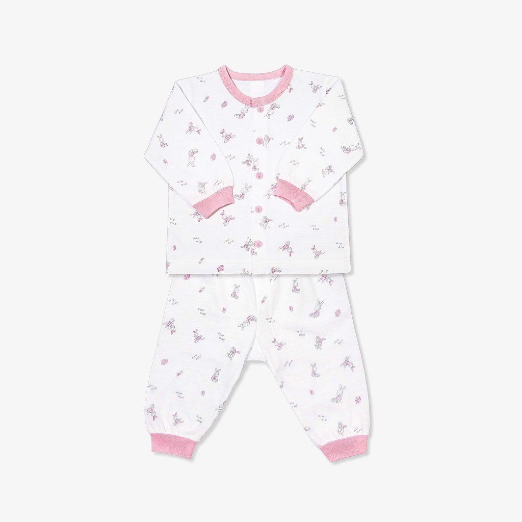 Bộ Quần Áo Sơ Sinh Cotton chính hãng Mio Mio - Size 1M-3M