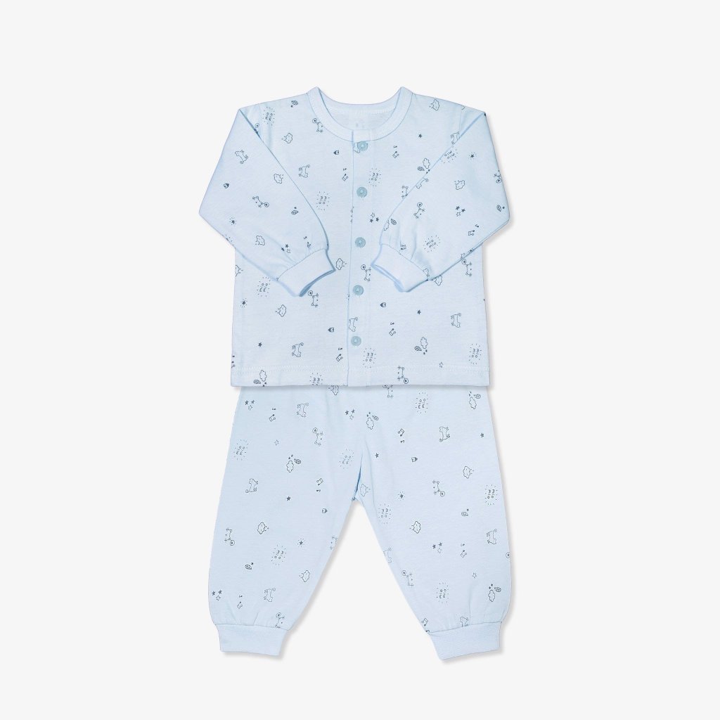 Bộ Quần Áo Sơ Sinh Cotton chính hãng Mio Mio - Size 1M-3M
