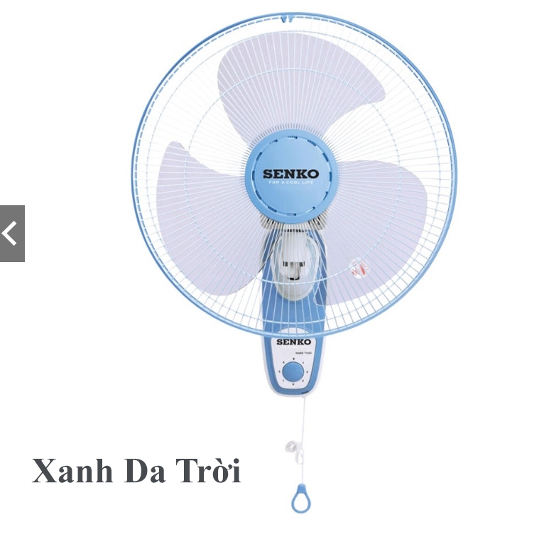 Quạt Treo Tường T1682/T1680 Thương Hiệu Senko- Giao Màu Ngẫu Nhiên- Hàng Chính Hãng