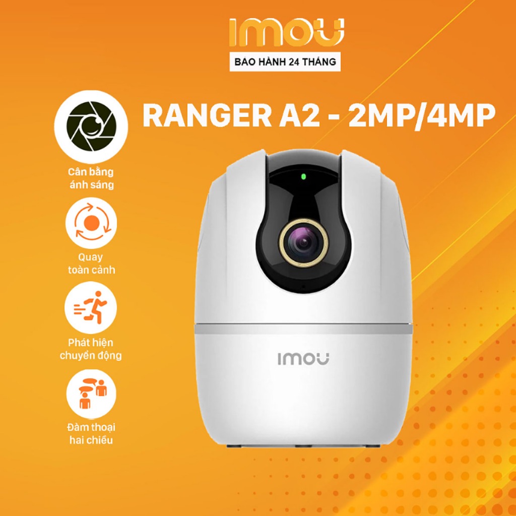 Camera wifi , camera imou kết nối wifi kết nối không dây , tích hợp tính năng đàm thoại 2 chiều độ phân giải 1080p