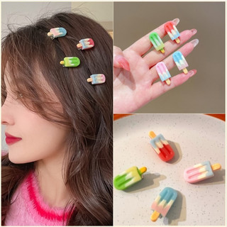 🧚🏻‍♀️ganten🧚🏻‍♀️ kẹp tóc hình cây kem dễ thương cho nữ
