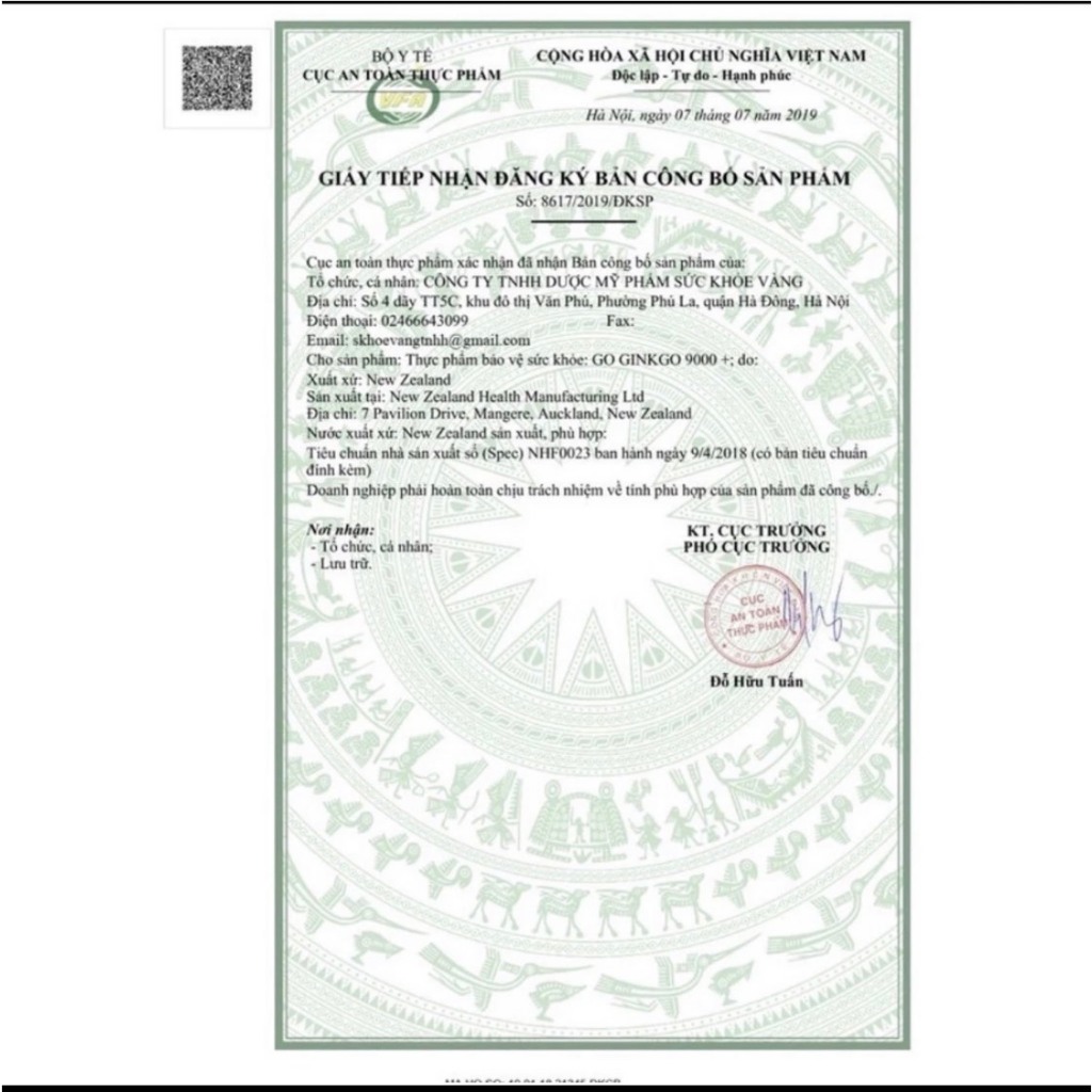 Viên uống bổ não Ginkgo 9000, lọ 60 viên, Hàng úc đi air, Mẫu mới, Date xa 2024