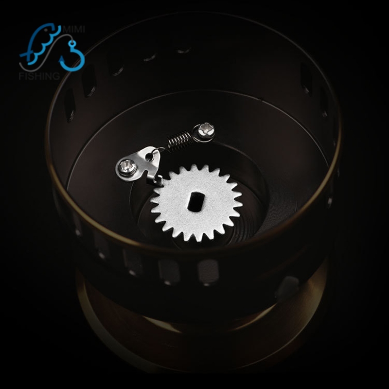 Máy câu cá Full Kim Loại HE Tay quay tròn 1000-7000