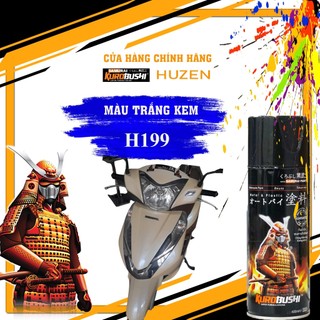 Sơn samurai vàng kem h199- huzen việt nam