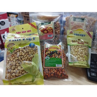 Ngô cay, ngô nếp sấy, bắp khô, bắp rim,ngô xóc mắm cay, bắp nếp sấy giòn hương vị cay mặn ngọt