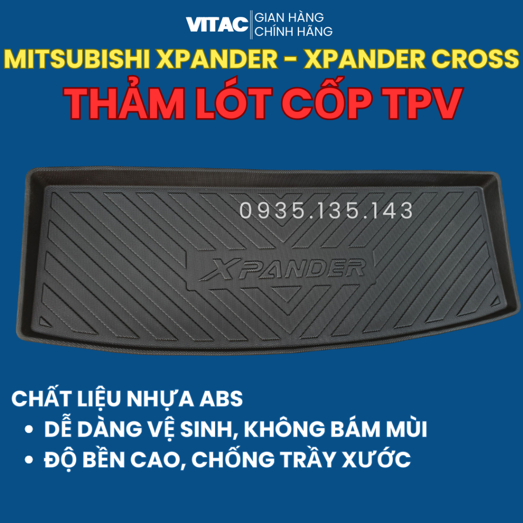 Thảm lót cốp Xpander - Xpander cross 2018-2023