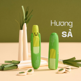 Ống Hít Hương Trái Cây Tự Nhiên và Thảo Mộc hỗ trợ sức khoẻ mũi hiệu PASTEL - trẻ trung và phong cách - tiemtha