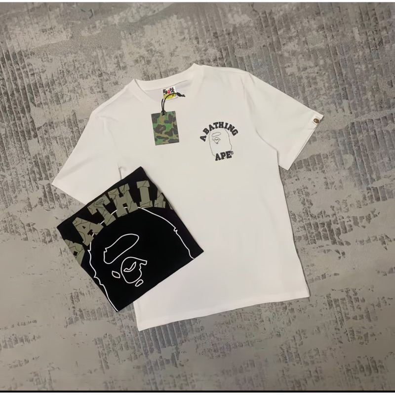 ÁO BAPE BATHING APE 2023 UNISEX FULL BAO BÌ TAG MẠC