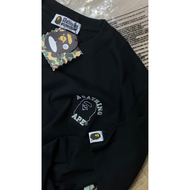 ÁO BAPE BATHING APE 2023 UNISEX FULL BAO BÌ TAG MẠC