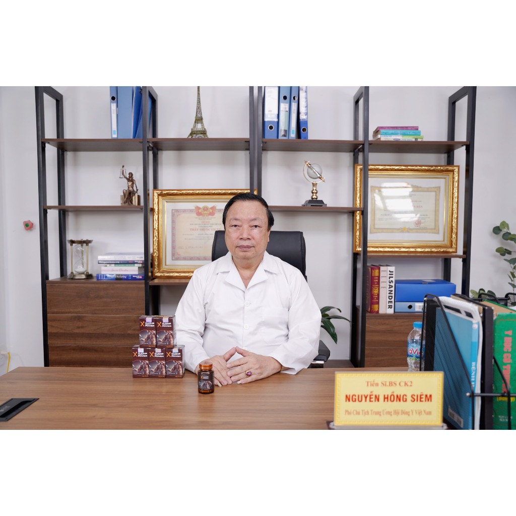 Viên uống X dương Power giúp bổ thận tráng dương, mạnh gân cốt, tăng cường sinh lý nam - Chai 30 viên