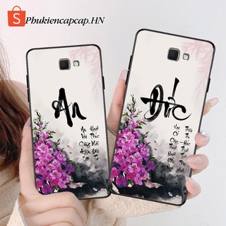 Ốp lưng Samsung J7 Prime - Ốp Samsung in hình chữ thư pháp theo yêu cầu, tài lộc, may mắn