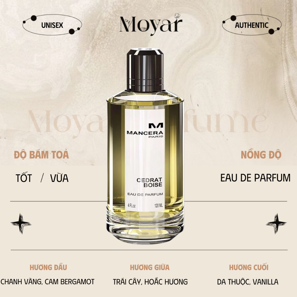 10ml Cedrat Boise - Mancera - | Nước hoa unisex