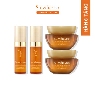  Bộ 4 sản phẩm chống lão hóa tối ưu từ Nhân sâm cô đặc Sulwhasoo