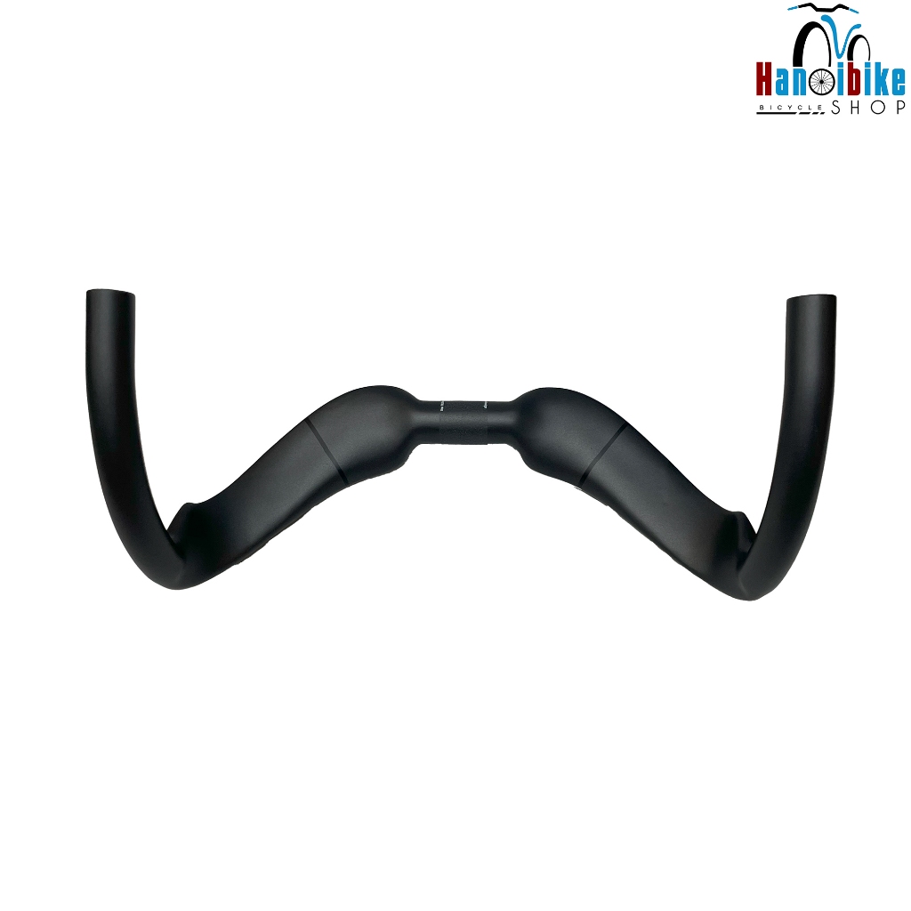 Ghi đông cong Carbon TEMANI cho xe đạp Fixed Track Fixed Gear