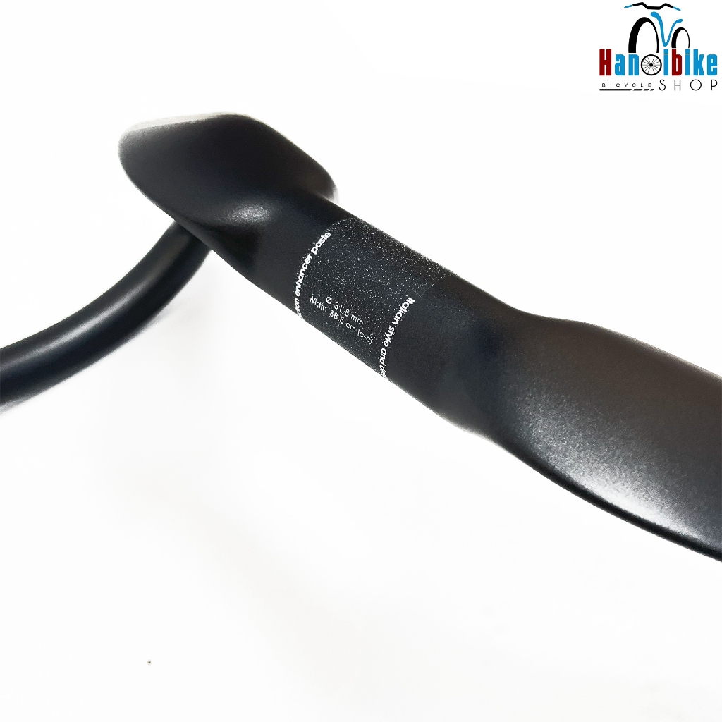 Ghi đông cong Carbon TEMANI cho xe đạp Fixed Track Fixed Gear