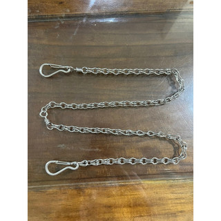 Dây xích chó mèo inox 2 móc kiểu đẹp