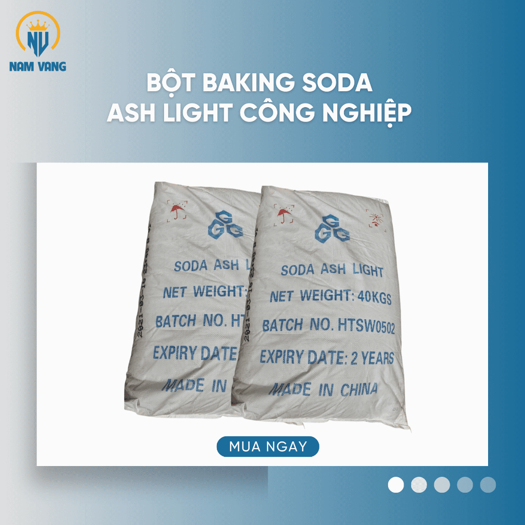 3KG/Bột Baking Soda Ash Light Công Nghiệp Tẩy Rửa Bể Bơi Nguyên Liệu Sản Xuất Xà Phòng Thuỷ Tinh