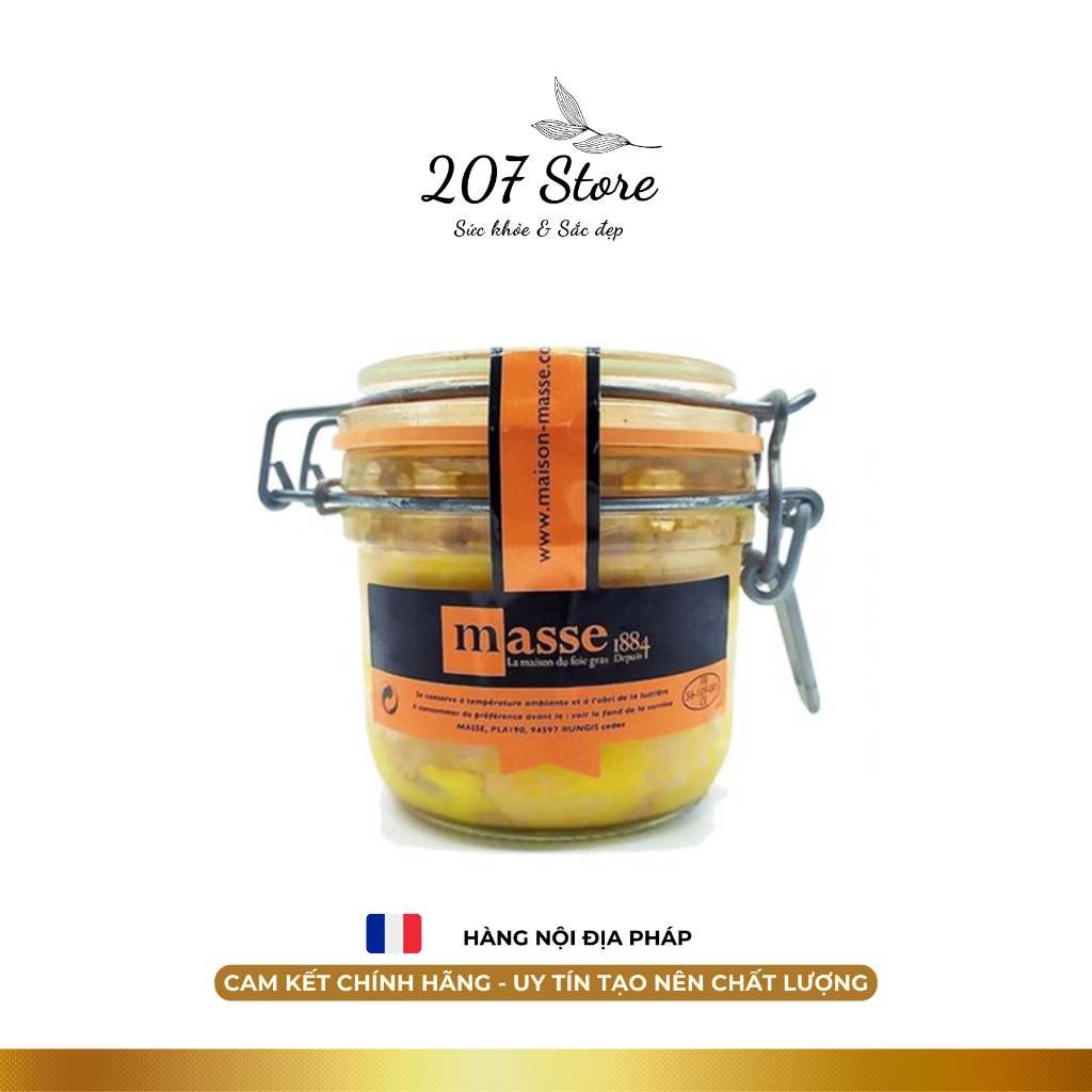Pate Gan Ngỗng Pháp Masse 180gr