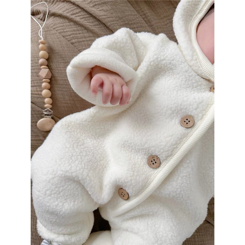 Body gấu lông ủ ấm cho bé 3-13kg - Shubishop.vn