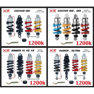 Phuộc x1r tăng chỉnh rebound cho ex10-11, ex150-155,winner-sonic, rader-satria