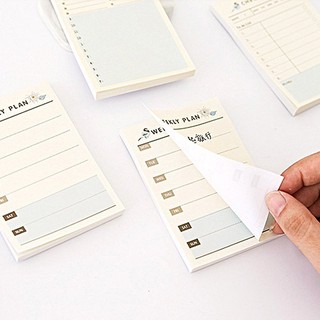 Giấy ghi chú tệp note kế hoạch 60 tờ