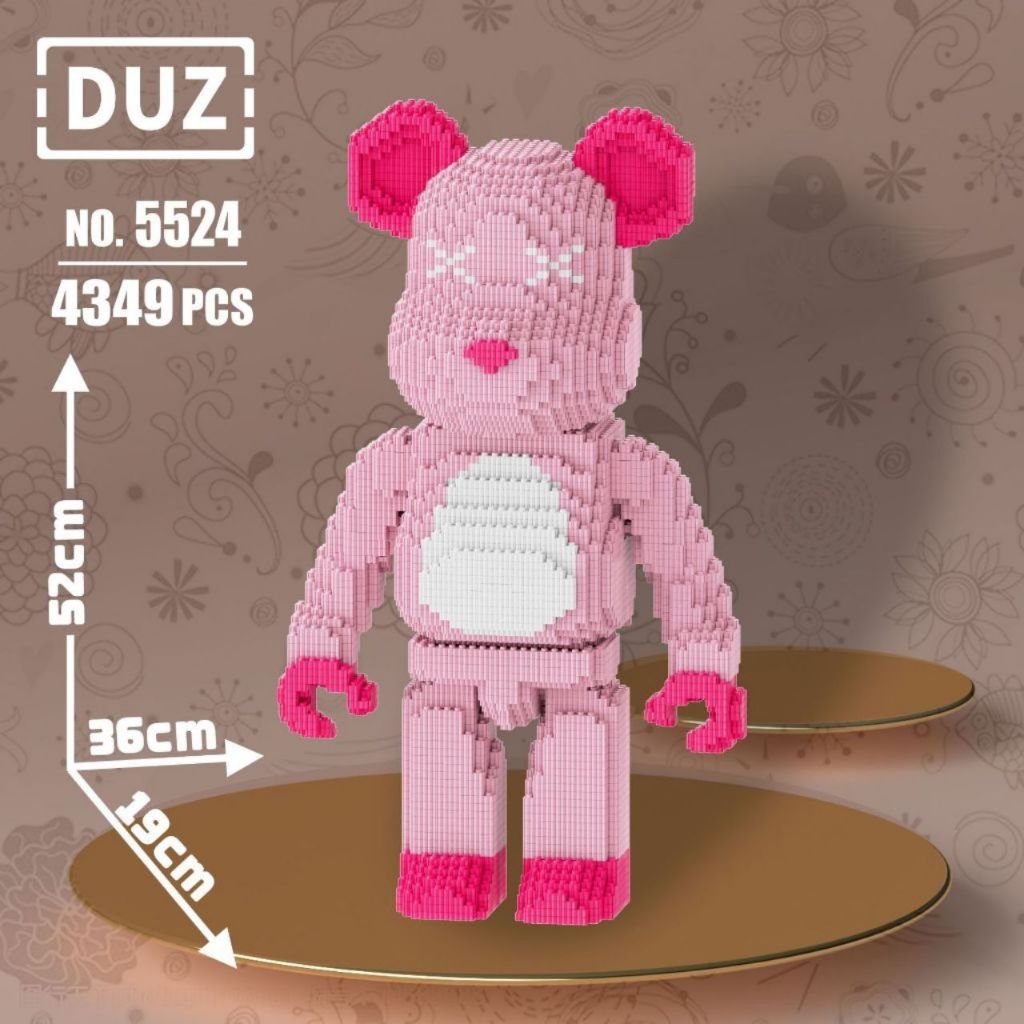 Mô hình láp ráp bearbrick 33cm, 55cm 5000 chi tiết, đa dạng mẫu mã, mô hình sưu tập nhân vật