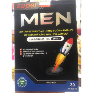 Thực phẩm bảo vệ sức khỏe - supper men