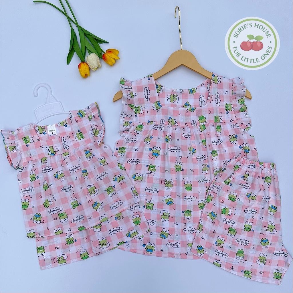 [Ảnh thật][9-74kg] Bộ tole/lanh ĐÙI CẶP MẸ VÀ BÉ