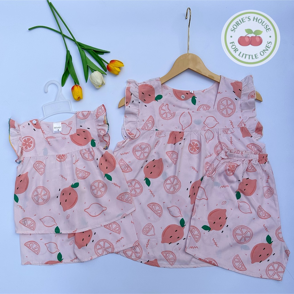 Bộ tole/lanh ĐÙI CẶP MẸ VÀ BÉ