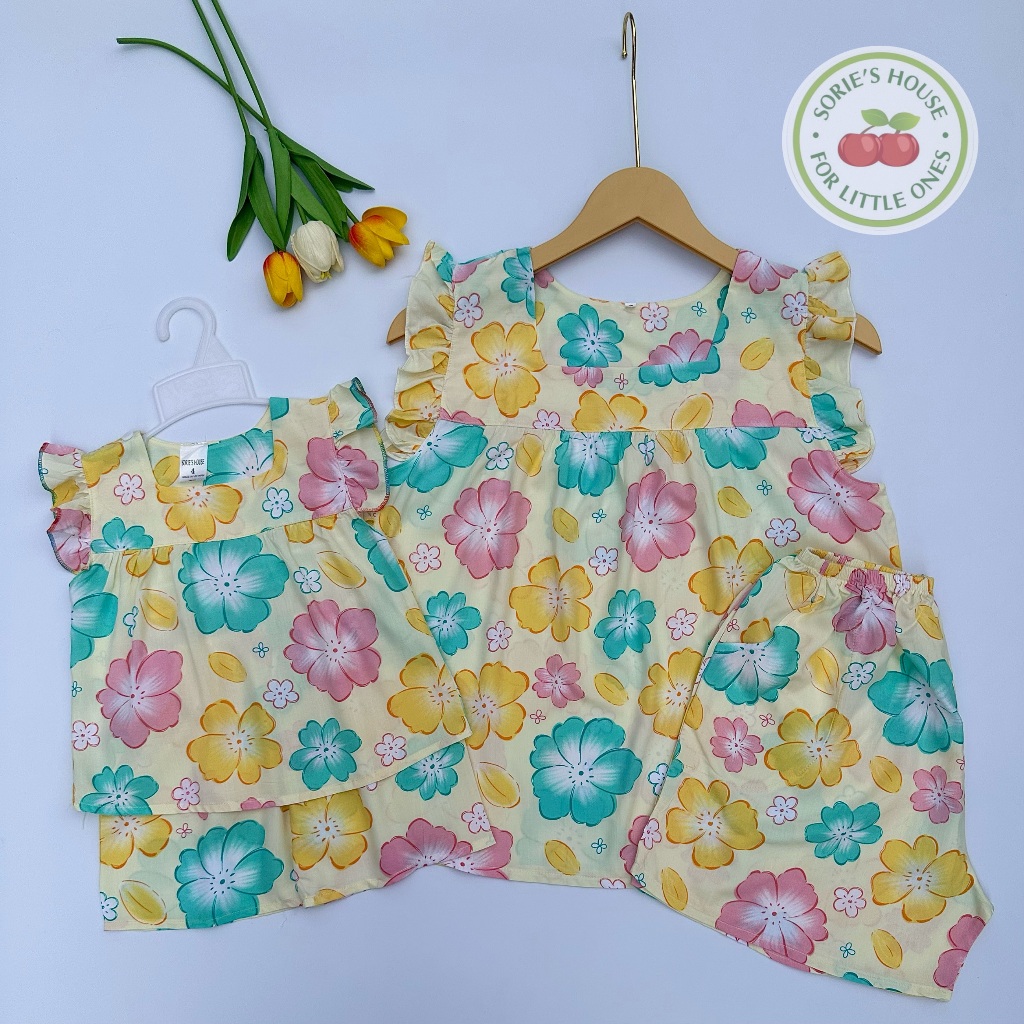 Bộ tole/lanh ĐÙI CẶP MẸ VÀ BÉ