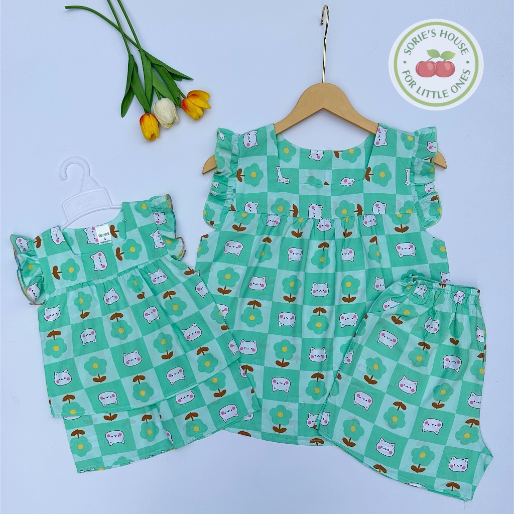 Bộ tole/lanh ĐÙI CẶP MẸ VÀ BÉ