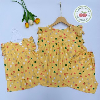 Bộ tole/lanh đùi cặp mẹ và bé