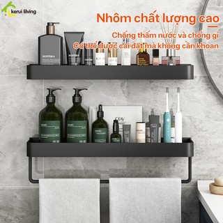 Giá đựng đồ phòng tắm buna, kệ giá không khoan sử dụng trong nhà tắm và bếp , giá kệ; kệ đựng đồ