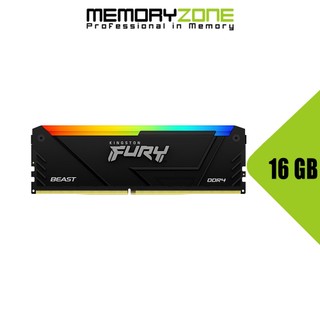 Ram pc kingston fury beast rgb 16gb 3200mhz ddr4 kf432c16bb2a/16