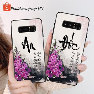 Ốp lưng Samsung Note 8 / Note 9 - Ốp Samsung in hình chữ thư pháp theo yêu cầu, tài lộc, may mắn