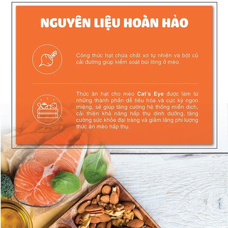 Hạt CATSEYE cho mèo mọi lứa tuổi gói 1kg5