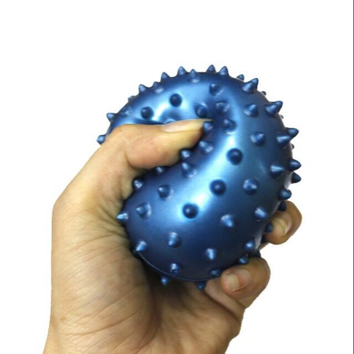 Bóng Gai Cao Su Tập Tay – Phục Hồi Chức Năng Tay - Bóng Gai Massage Dãn Cơ Sau Luyện Tập BS10 – Tặng Kèm Kim Bơm