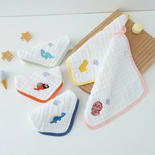 Sét 5 Khăn sữa xô 6 lớp mịn Kiluta , KT 30*30 cm, hàng đẹp