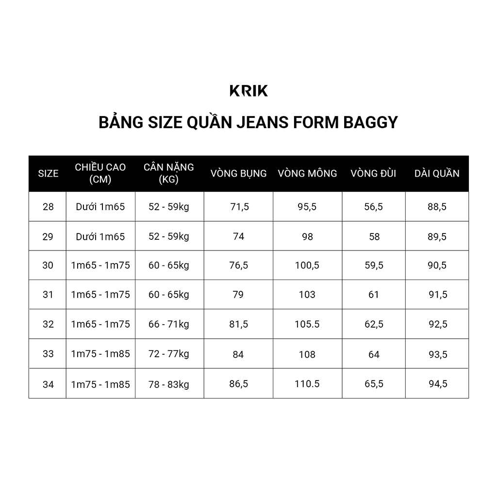 Quần Jean Nam Local Brand KRIK Form Baggy Chất Liệu Cao Cấp Màu Xanh Rách Gối QJ6009