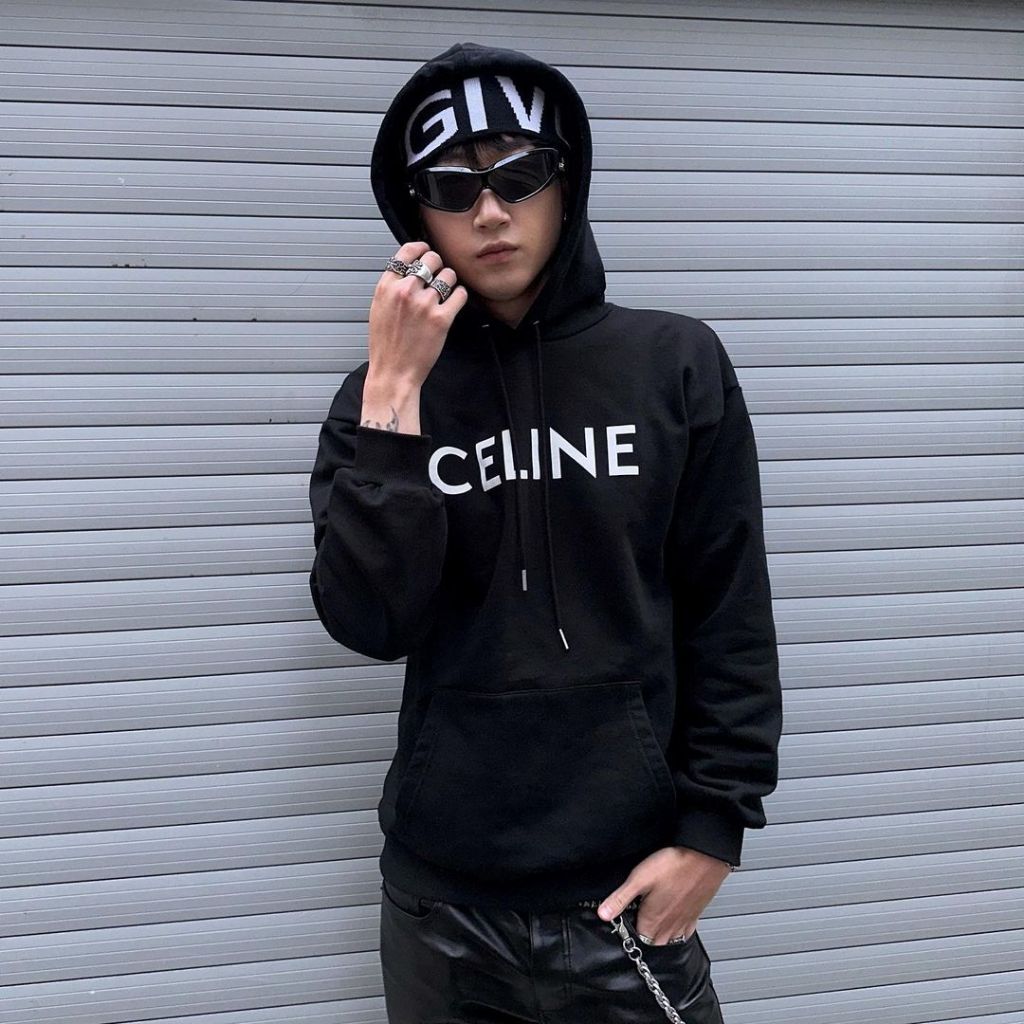 ÁO Hoodie Local Brand Unisex SILENCE T-SHIRT "CE.LINE", Hoodie nỉ bông nam nữ unisex from rộng oversize
