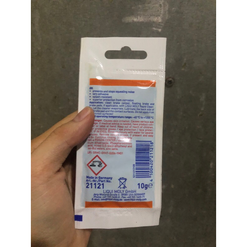 Mỡ tra má phanh Liqui Moly