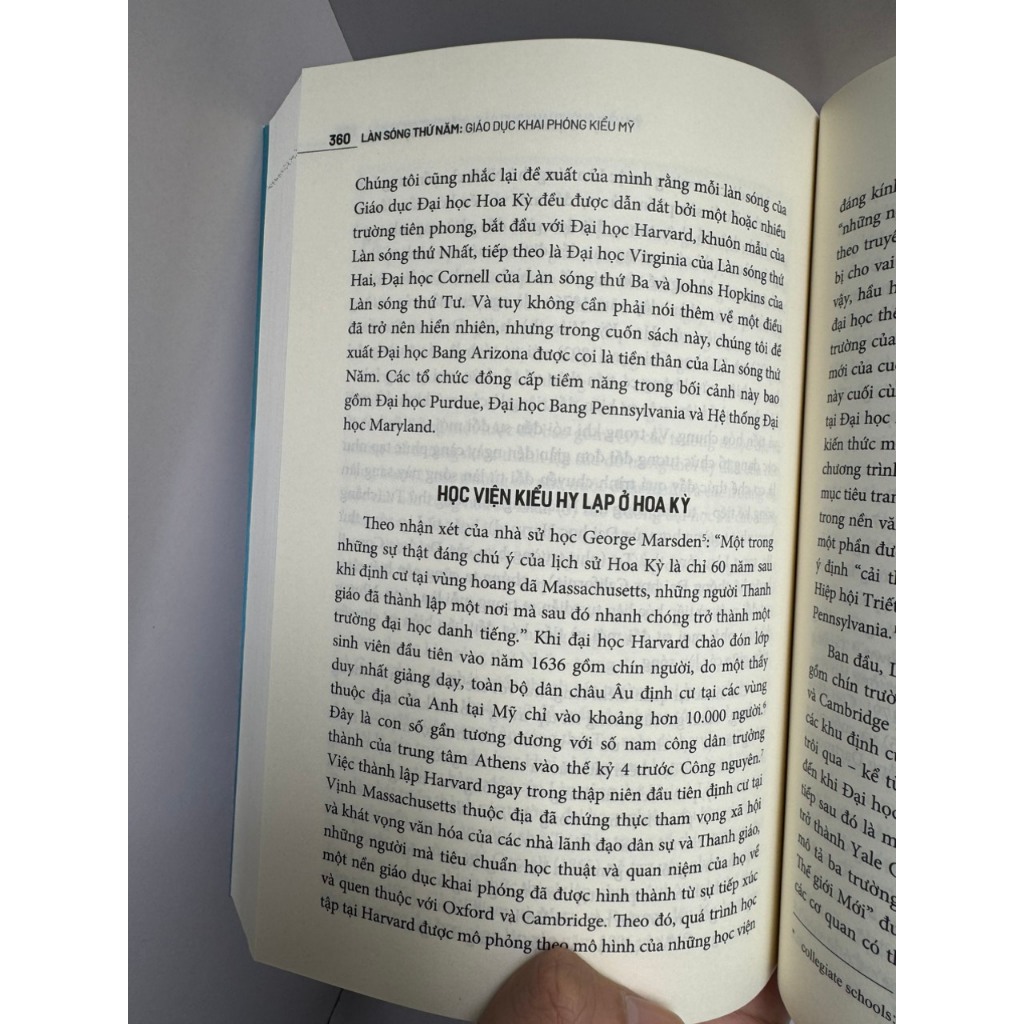 Sách_Làn sóng thứ Năm - Giáo dục khai phóng kiểu Mỹ_Zenbooks_NXB Công Thương