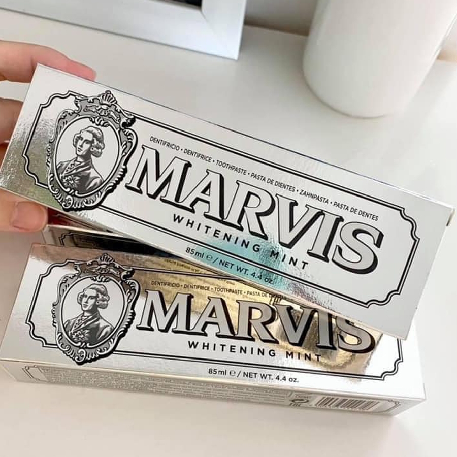 Kem đánh răng Marvis Whitening Mint 85ml
