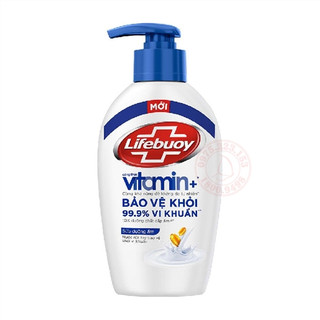 Nước rửa tay Lifebuoy Chăm sóc da tay xanh dương 180g