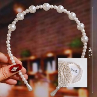  Băng Đô Cài Tóc Đính Ngọc Trai Nhân Tạo Đơn Giản Phong Cách Hàn Quốc Cho Nữ Bé Gái Mặc Áo Dài 