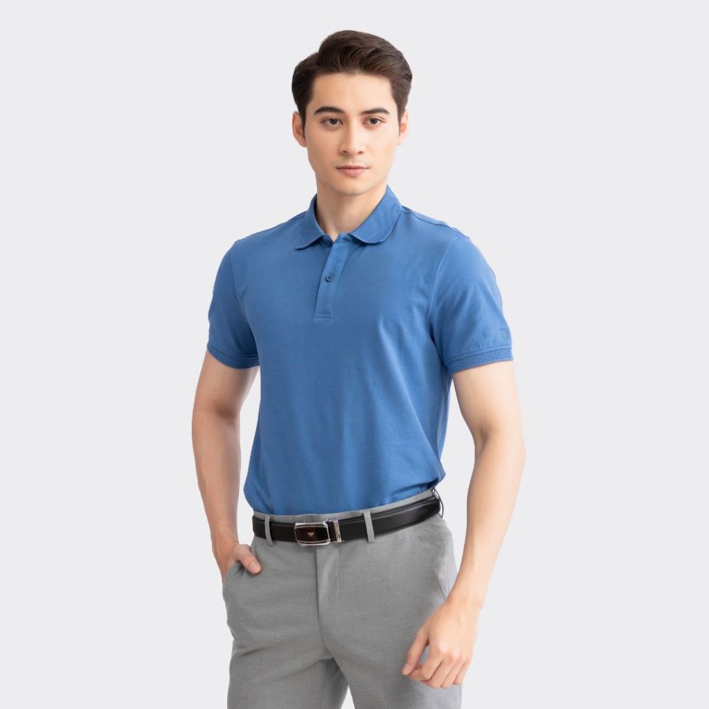 Áo polo nam ARISTINO phom Regular fit suông nhẹ, 5 màu, áo phông có cổ aristino chất liệu Cotton Organic - APSR09