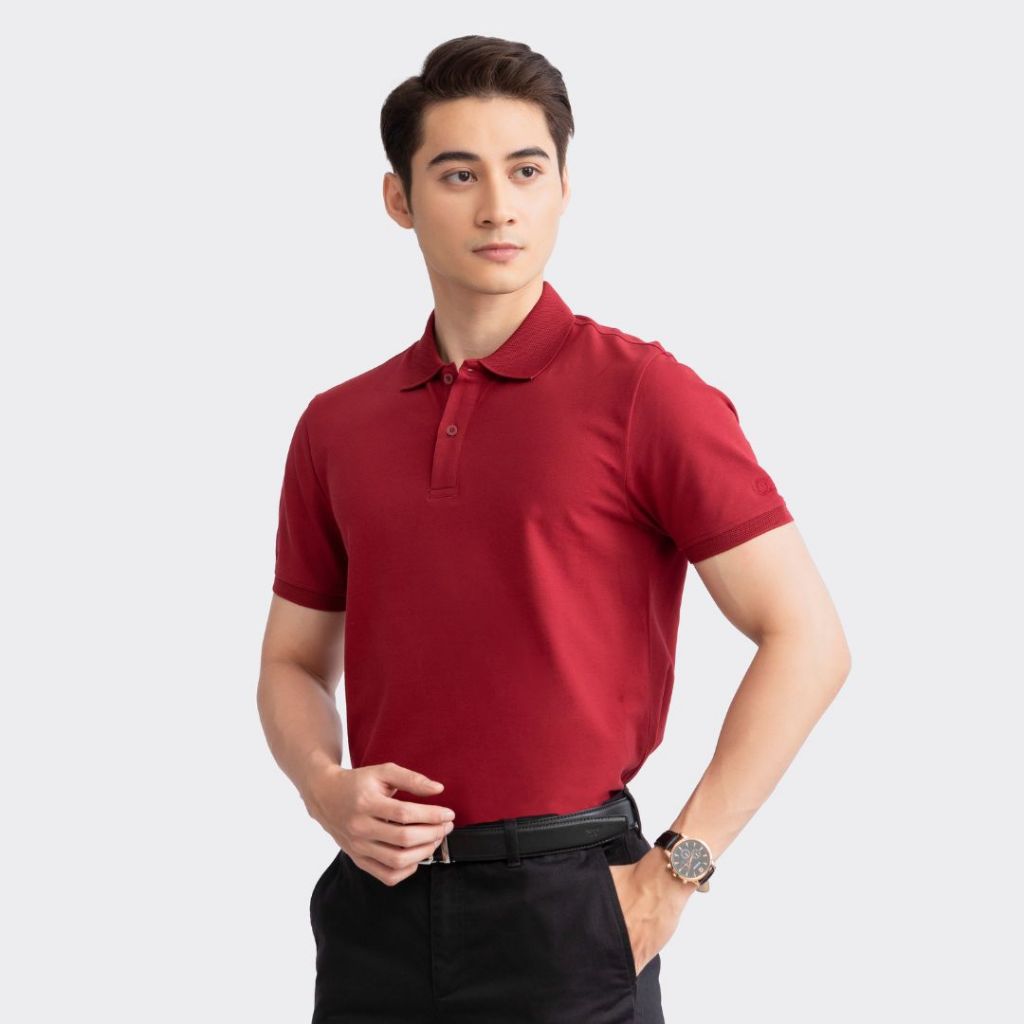 Áo polo nam ARISTINO phom Regular fit suông nhẹ, 5 màu, áo phông có cổ aristino chất liệu Cotton Organic - APSR09