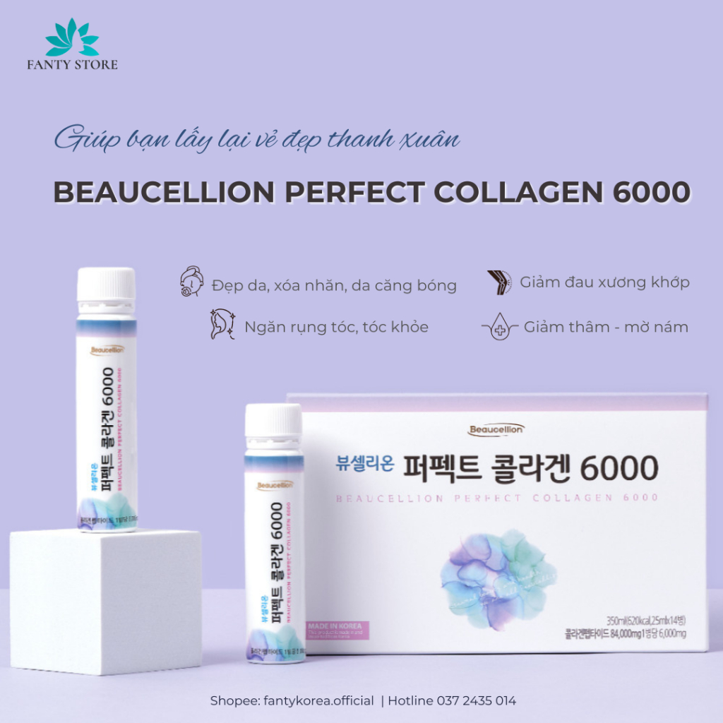 Nước uống Collagen - 5000 beaucellion collagen drink