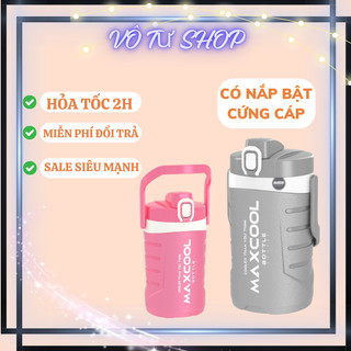 Bình giữ nhiệt 1 Lít-1.5L có vòi và quai xách nắp vòi tự bung đậy kín tiện lợi nhiều màu hàng Việt Nam cao cấp