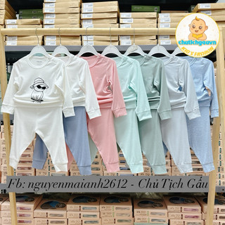 BỘ CÀI VAI VẢI SỢI TRE HÃNG NATURE WEAR SIZE NHỎ HƠN 17KG